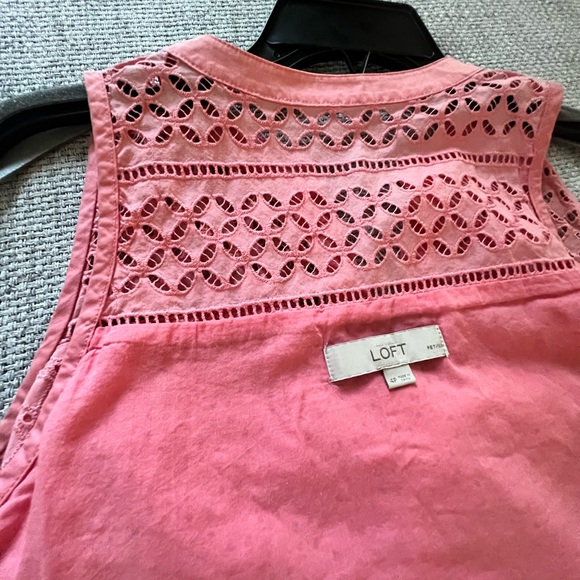 LOFT Eyelet Shift Dress - Picture 11 of 15